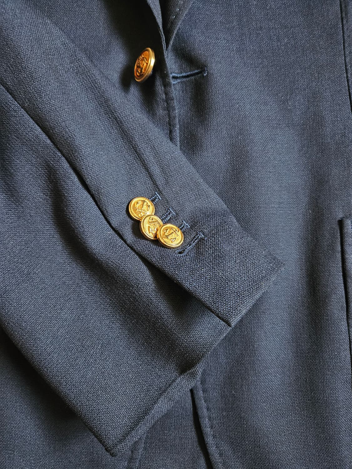 링자켓 울실크 블레이저 금장자켓 상품이미지7