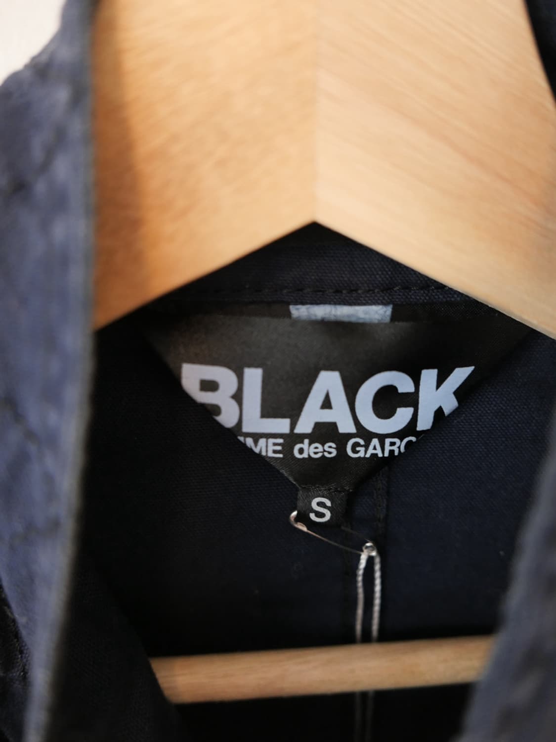 꼼데가르송 블랙 블레이저 자켓 상품이미지5