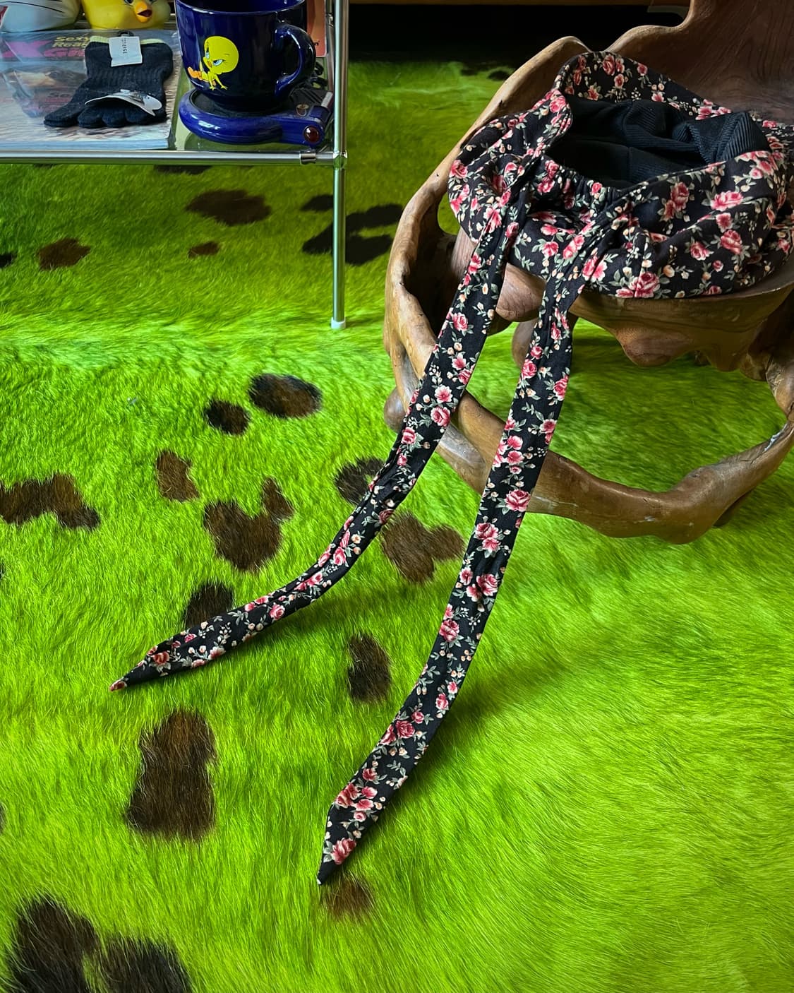 90-00s Kanaloa Floral Durag Strap Cap 상품이미지6