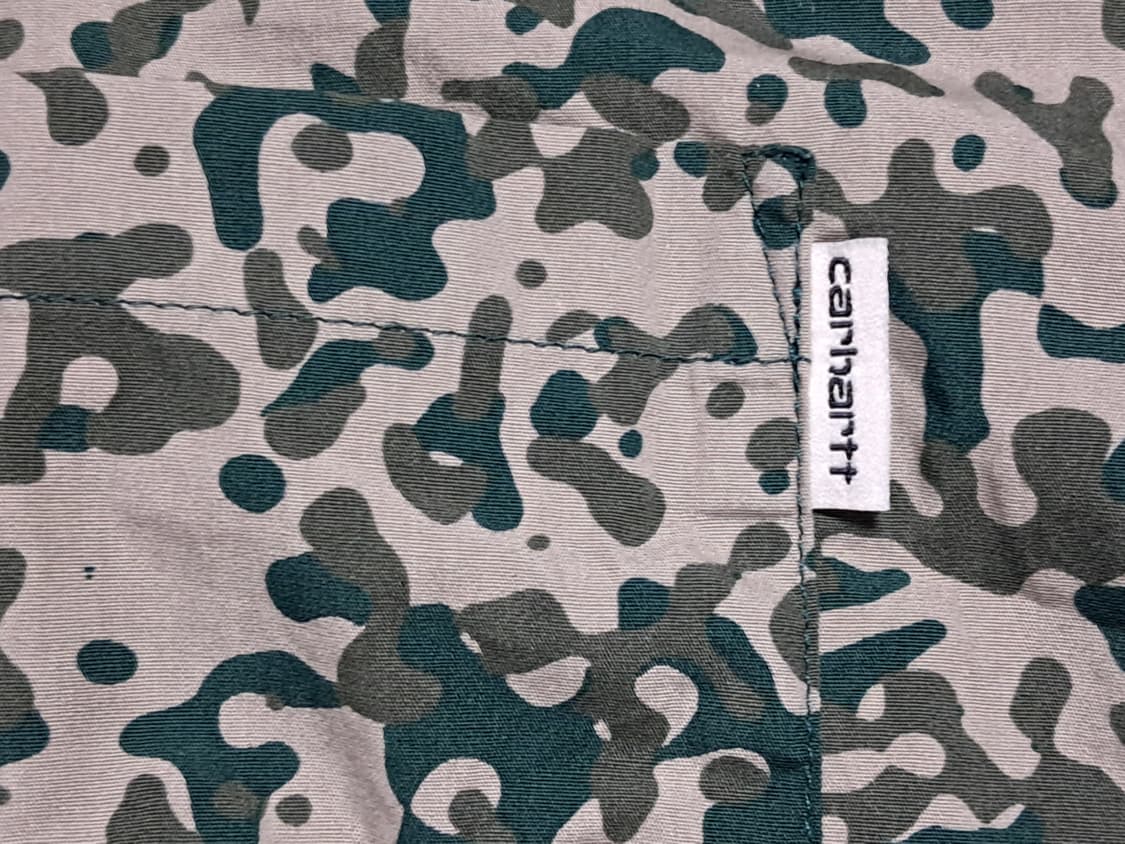 칼하트 여성 카모 셔츠 M 상품이미지7