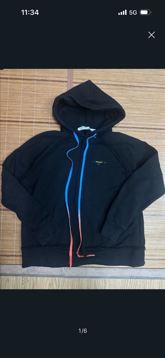 Off white 오프화이트 후드 티셔츠  상품이미지1