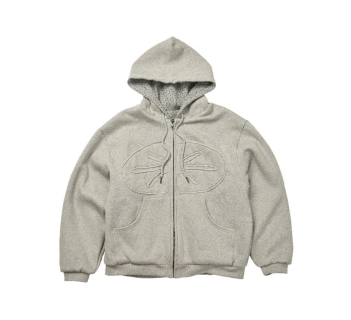 ERTR 이알티알 리버시블 와플 후드 그레이 상품이미지2