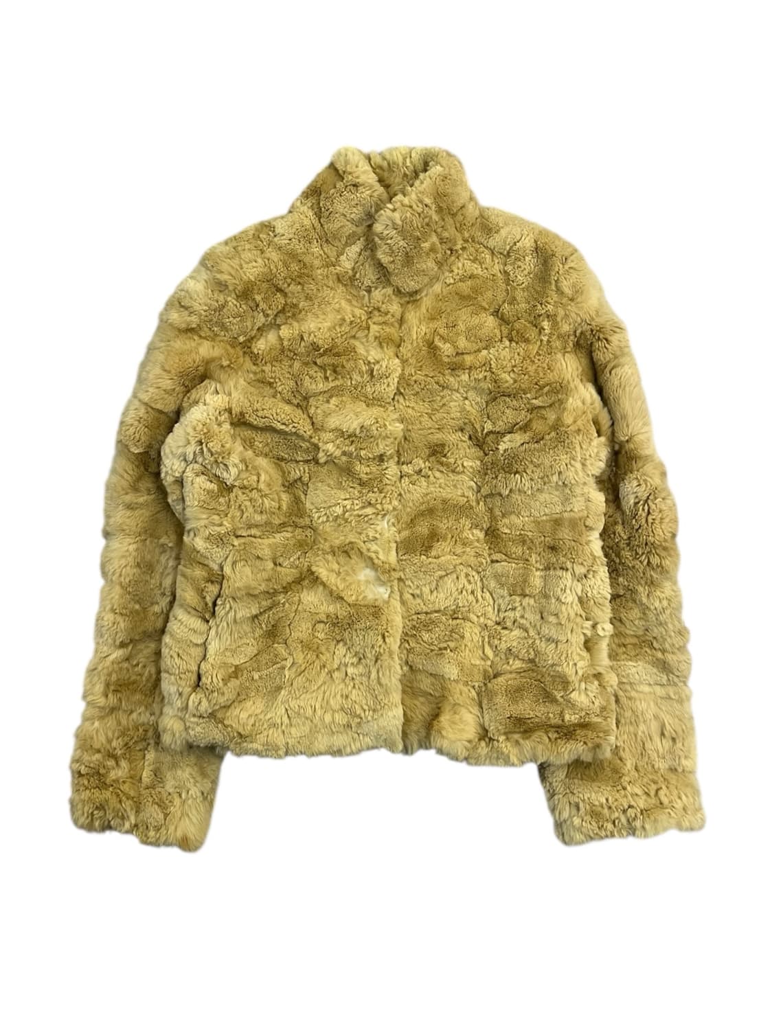 모피 렉스레빗 퍼자켓 M #csz2308 상품이미지3