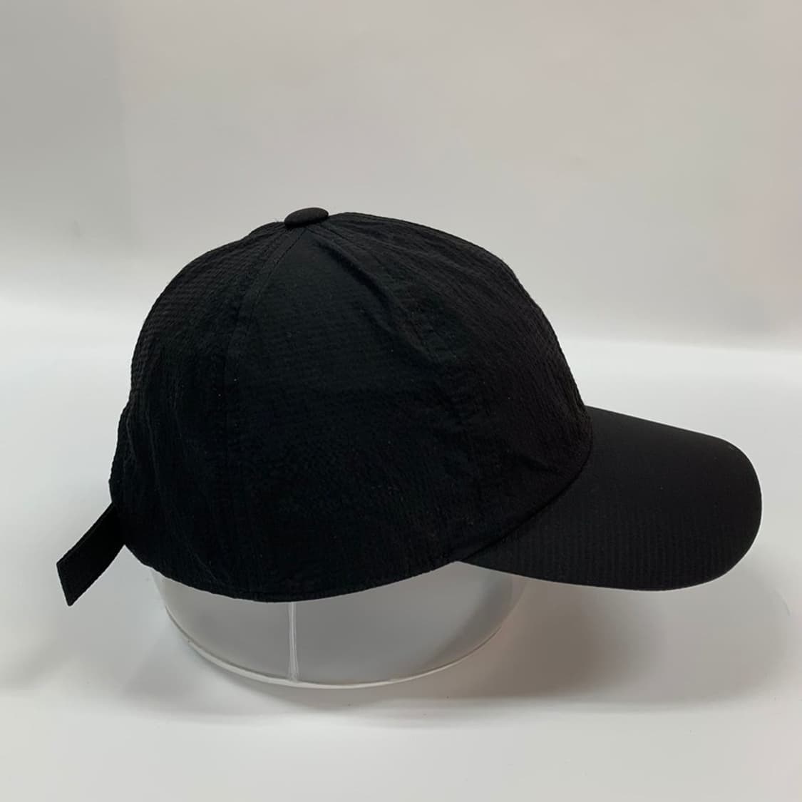 네파 23SS 크링클 나일론 볼캡 블랙 상품이미지4