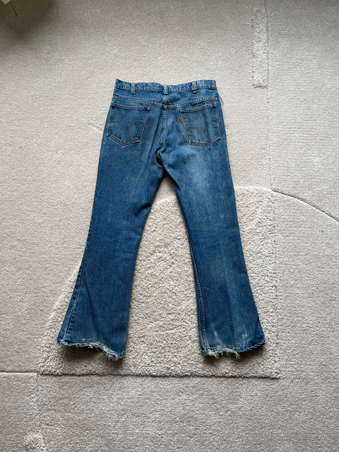 80s 오렌지탭 리바이스 646 벨바텀 (31-32) 상품이미지6