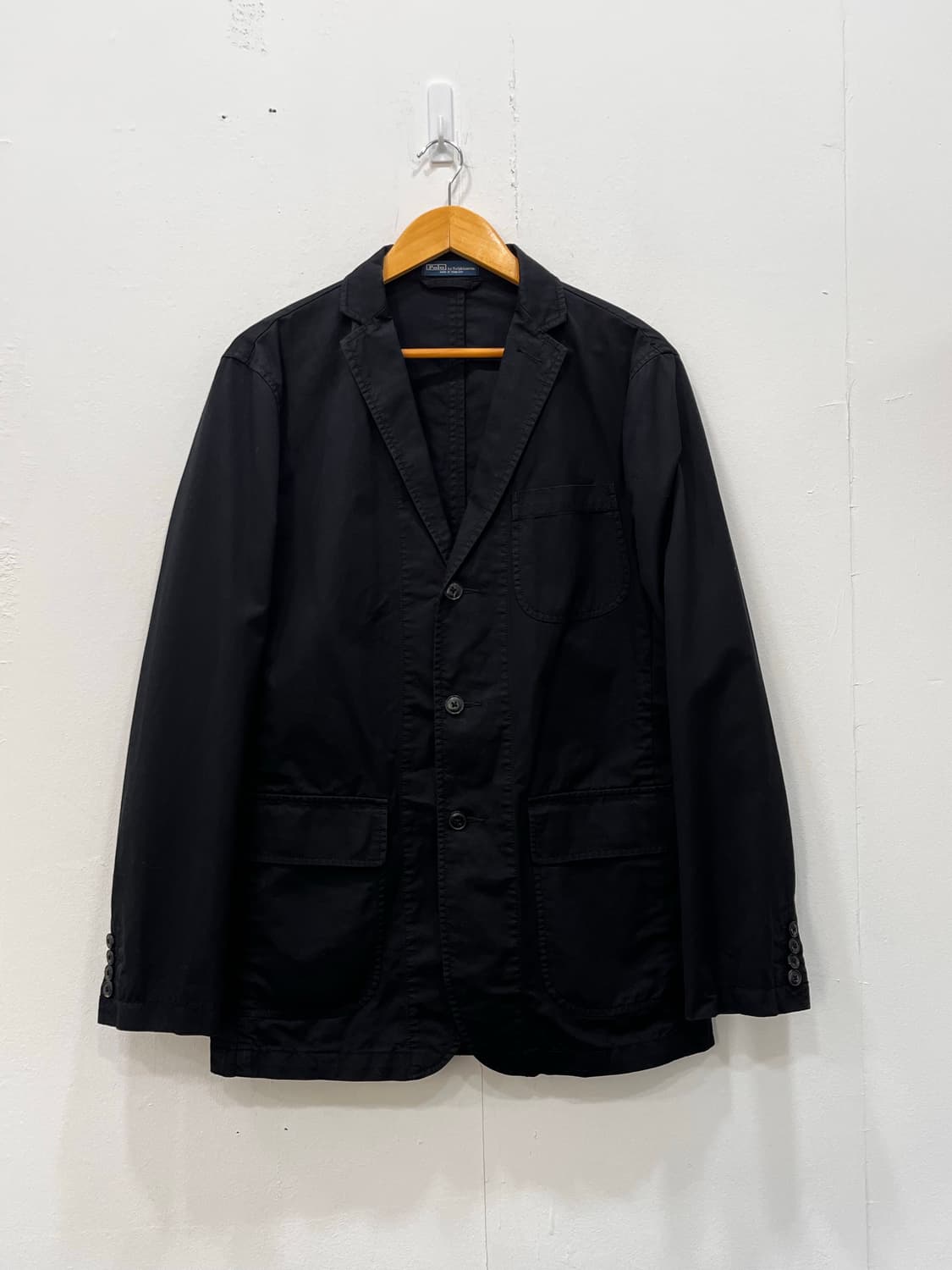 폴로 랄프로렌 블랙 코튼 블레이져 자켓 95-100사이즈 상품이미지2