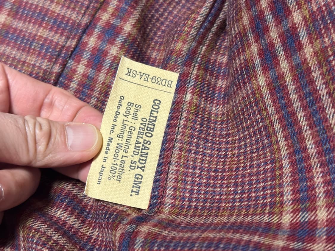 콜림보 핸더슨 디포켓 더블라이더 가죽자켓 38 상품이미지5