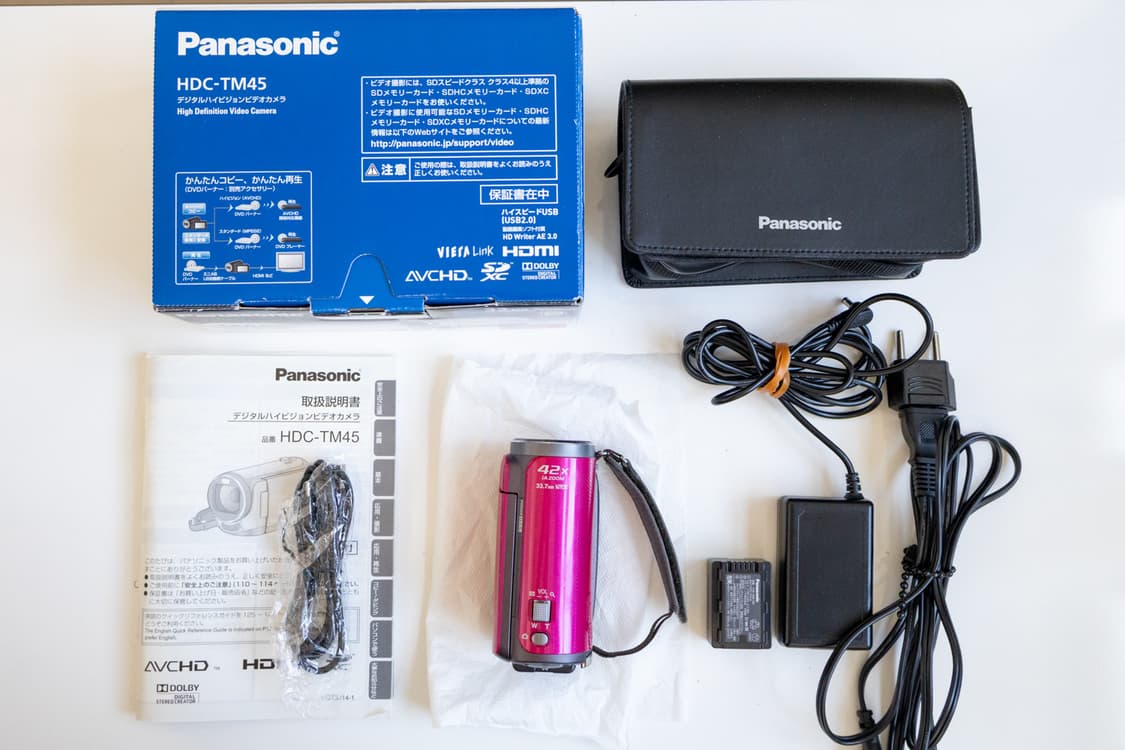 Panasonic HDC-TM45 / 빈티지 디지털 캠코더  상품이미지9