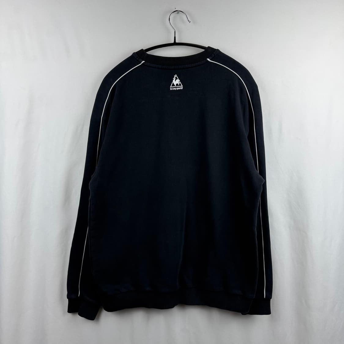 (M) 르꼬끄 프린팅 맨투맨 블랙 상품이미지6