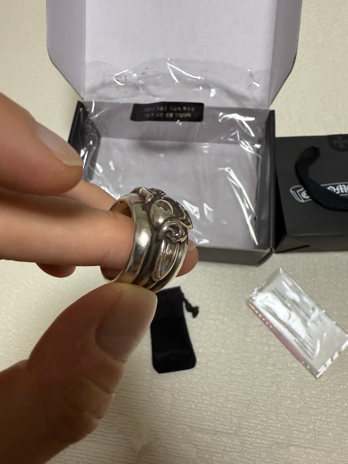 크롬하츠 하트대거링 US 9호(KS 19호) 판매 상품이미지6