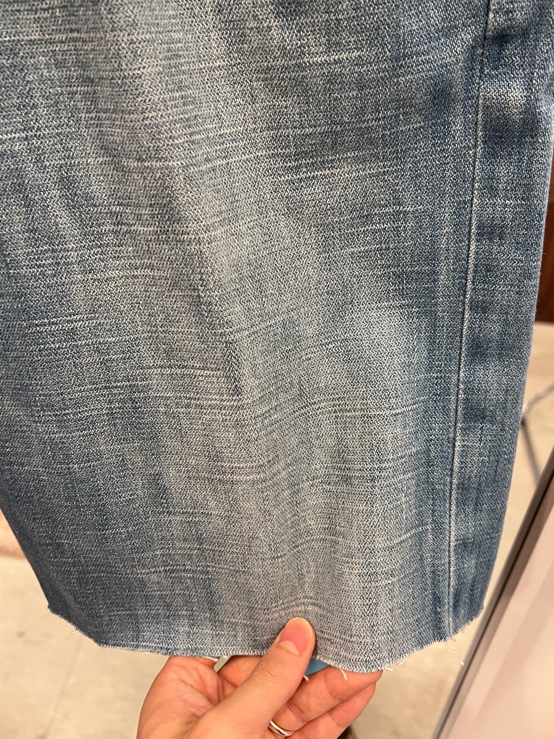 Diesel 디젤 빈티지 컷오프 데님 쇼츠 팬츠 (made Italy) 상품이미지7