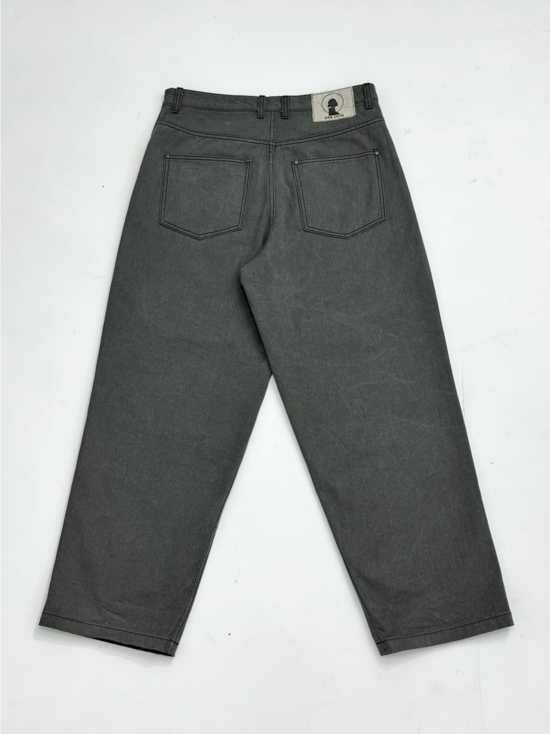 (34,L) 간샤 서울 제로탭 워크 팬츠 (시멘트 그레이) 상품이미지4