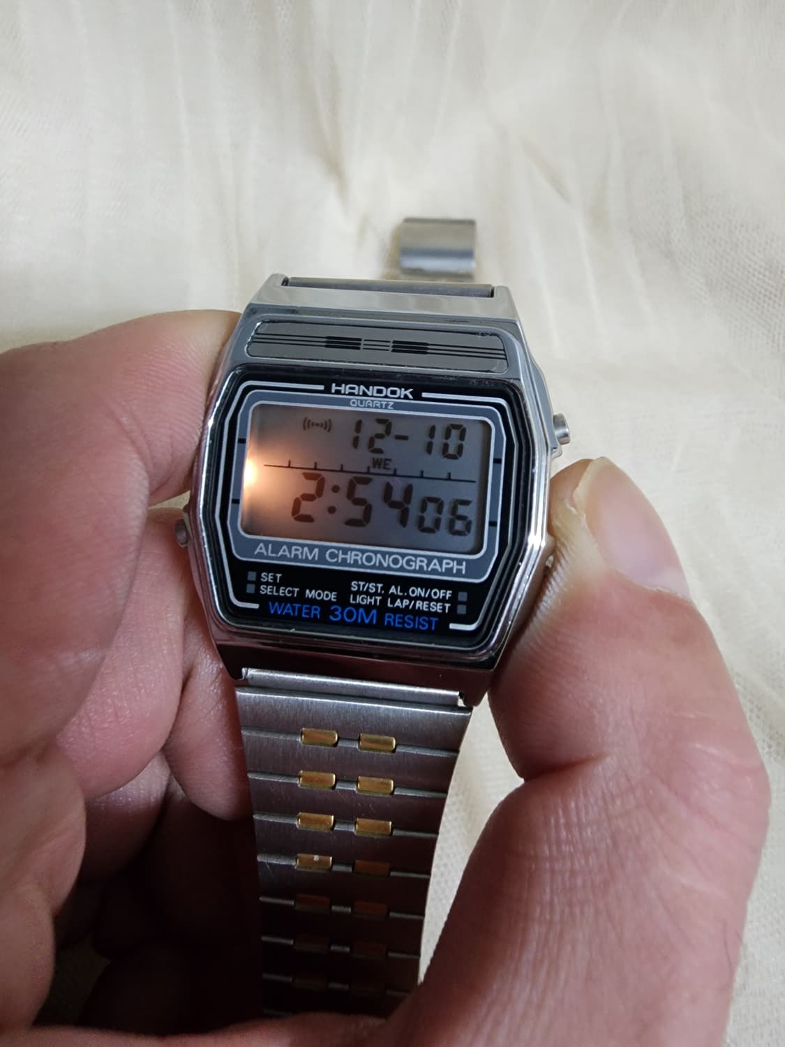 한독 알람 크로노그래프 전자시계 상품이미지10