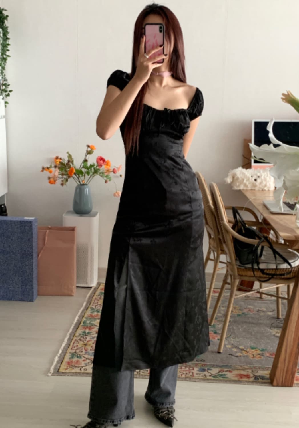 루루서울 night bird 롱원피스 상품이미지2