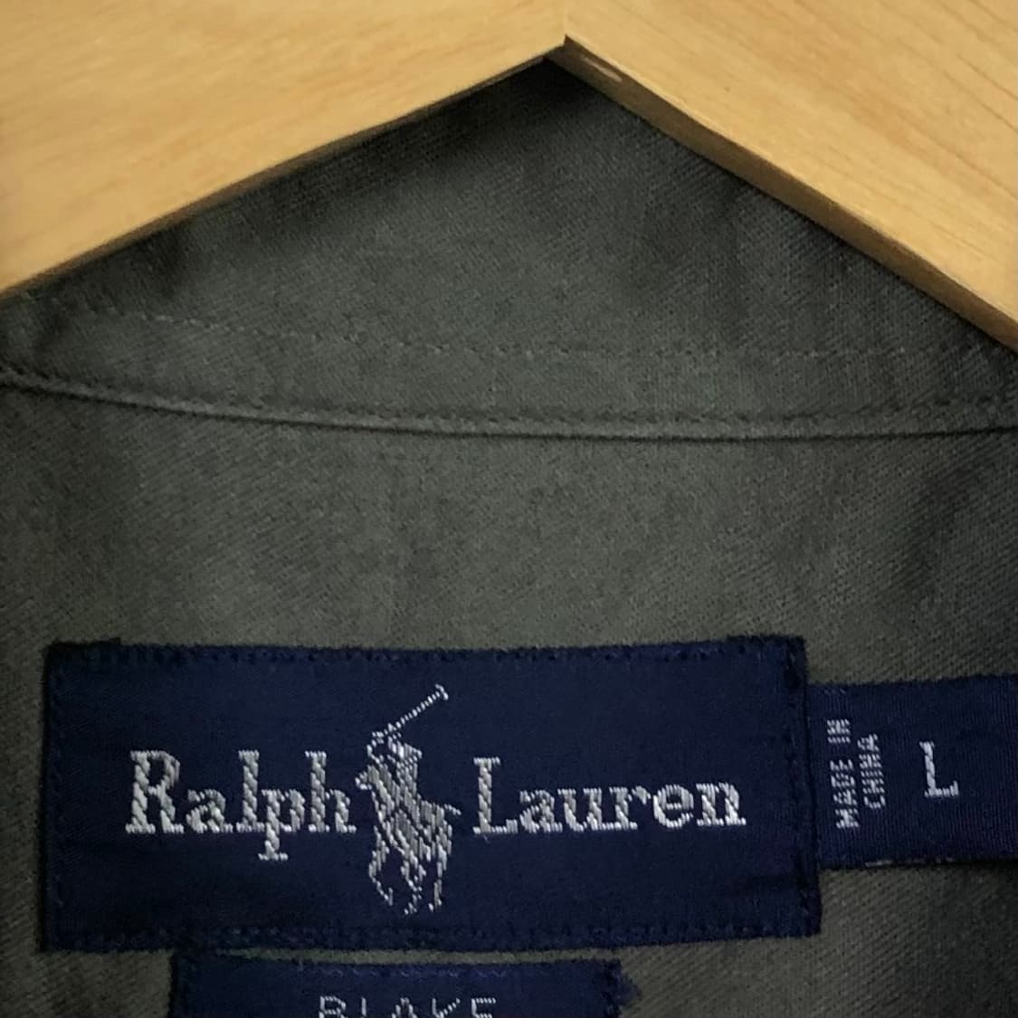 XL 폴로 솔리드코튼 셔츠 상품이미지3