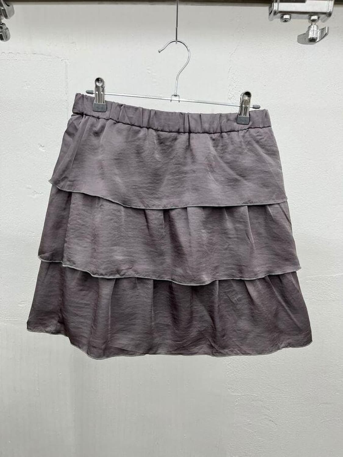 레이어드 캉캉 밴딩 스커트 상품이미지1