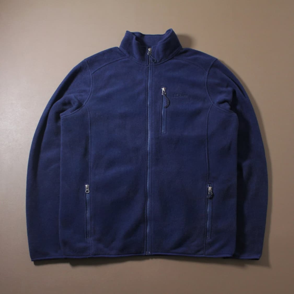 LL Bean 엘엘빈 네이비 플리스 집업 자켓  상품이미지1