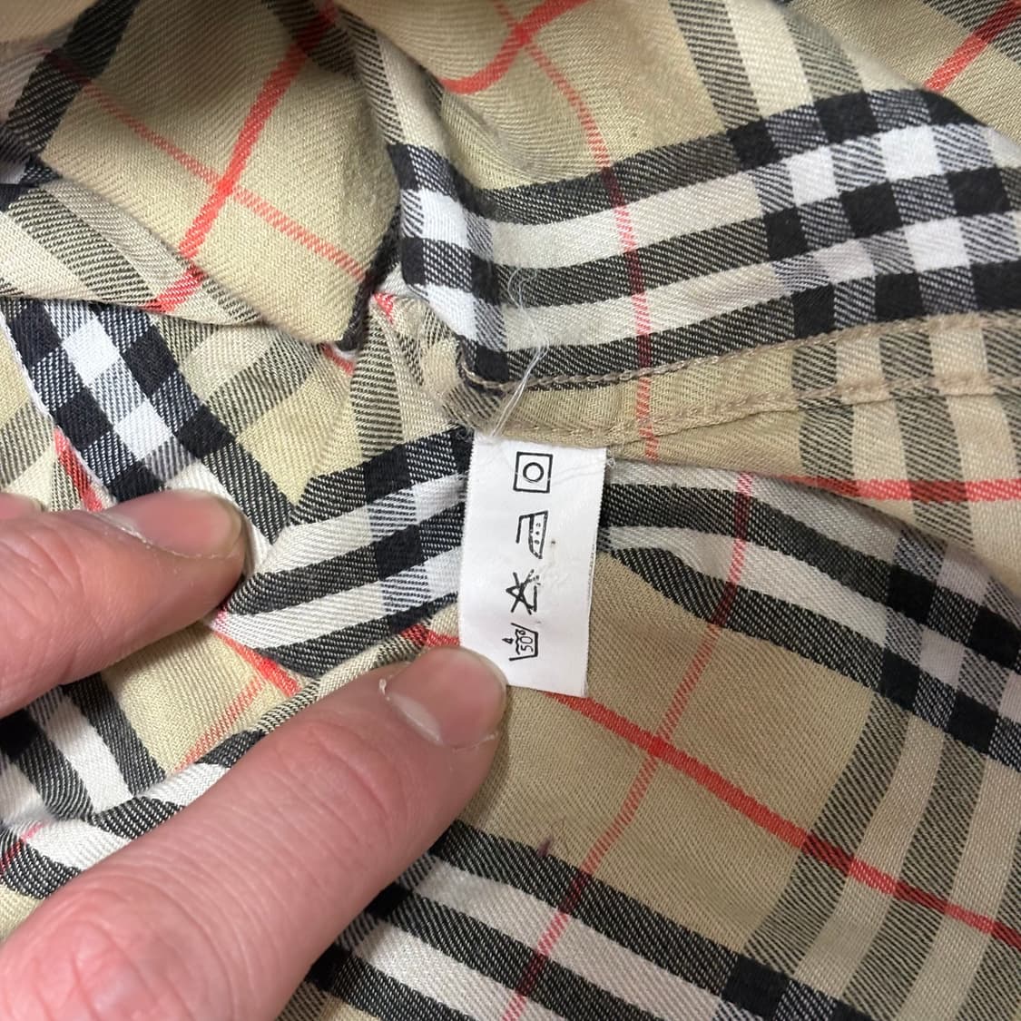 M 버버리 노바체크 셔츠 상품이미지5
