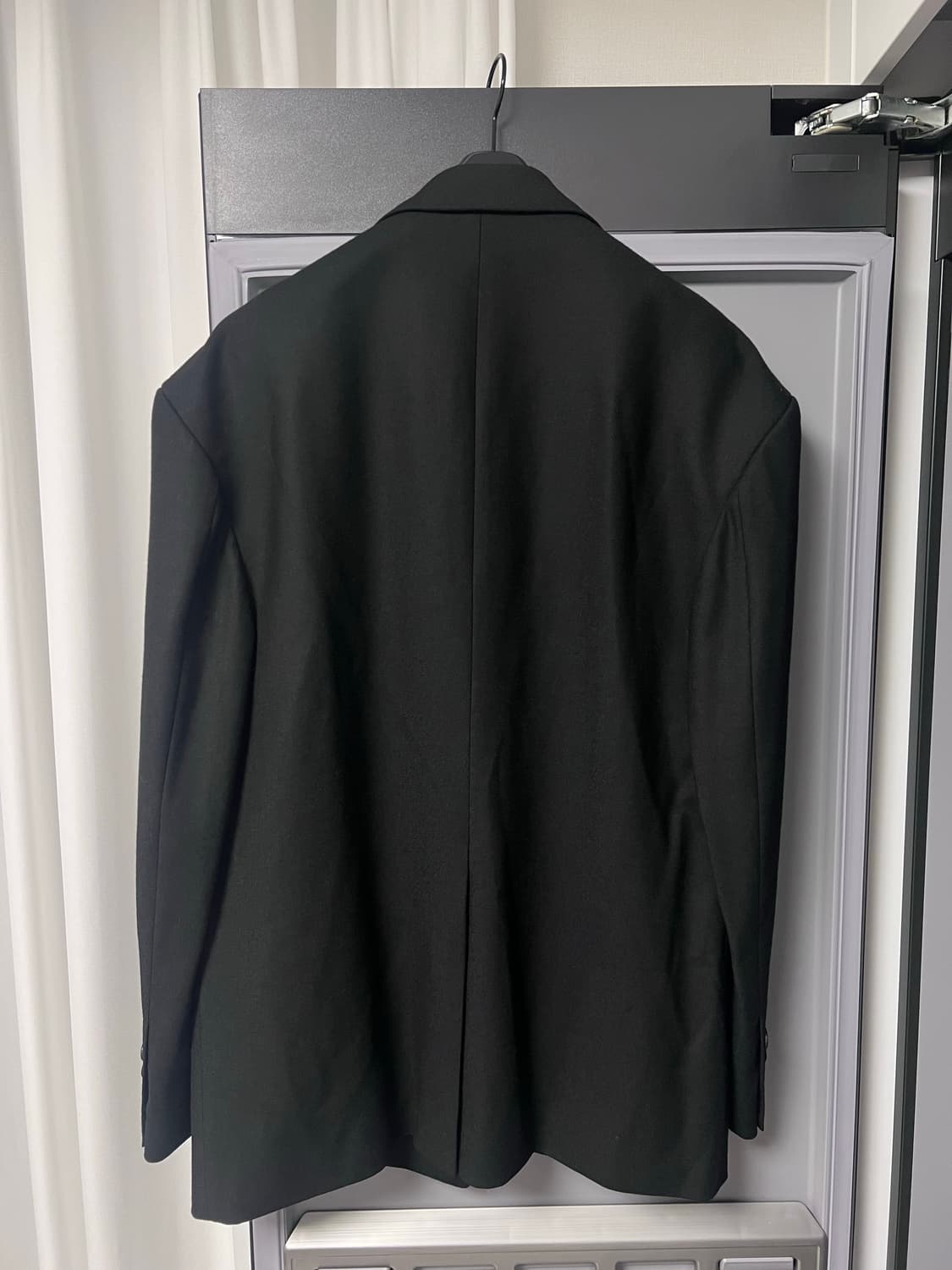 준지 19ss 블랙 셋업 수트 정장 상품이미지3