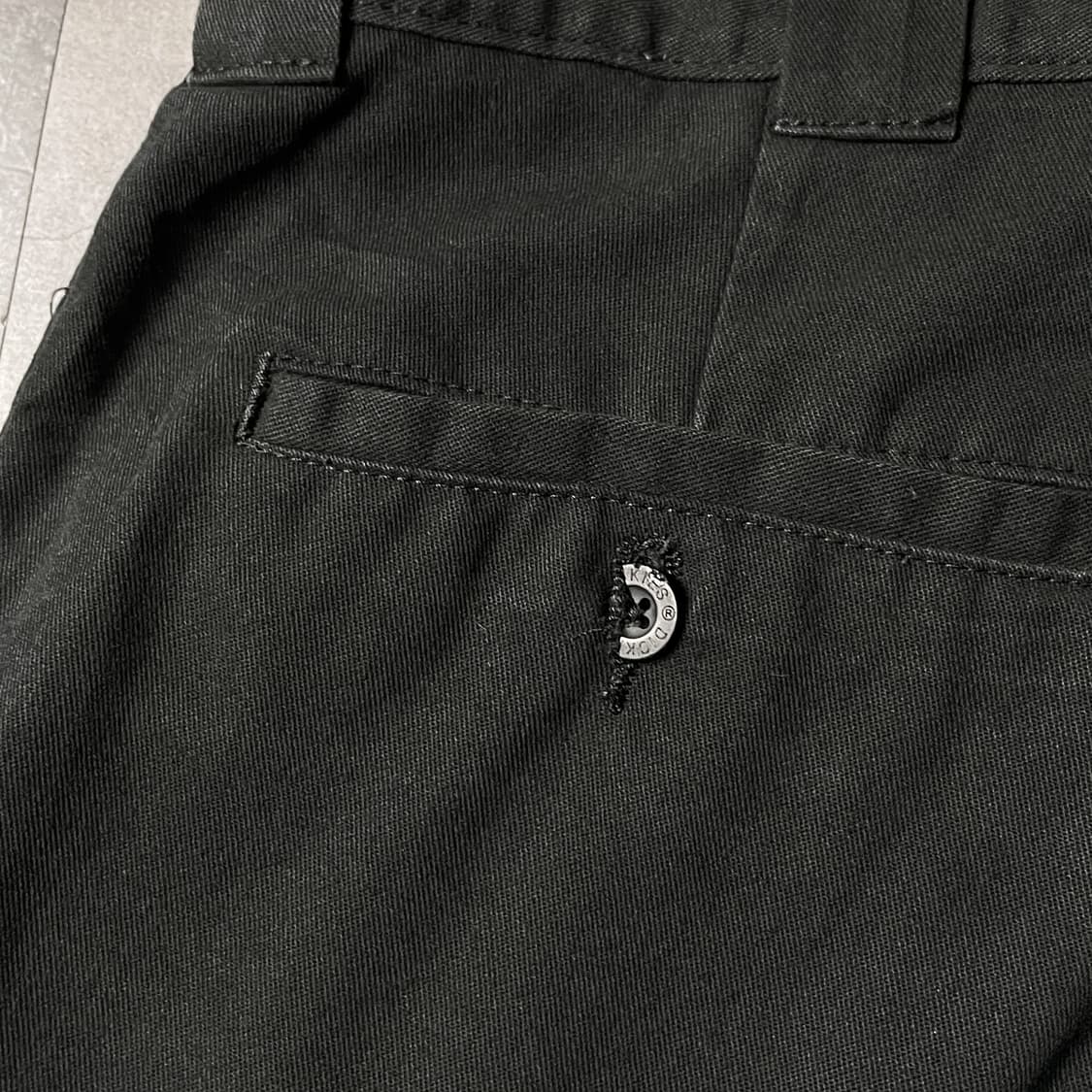 DICKIES 디키즈 빈티지 블랙 카고 워크 팬츠 A01074 상품이미지8