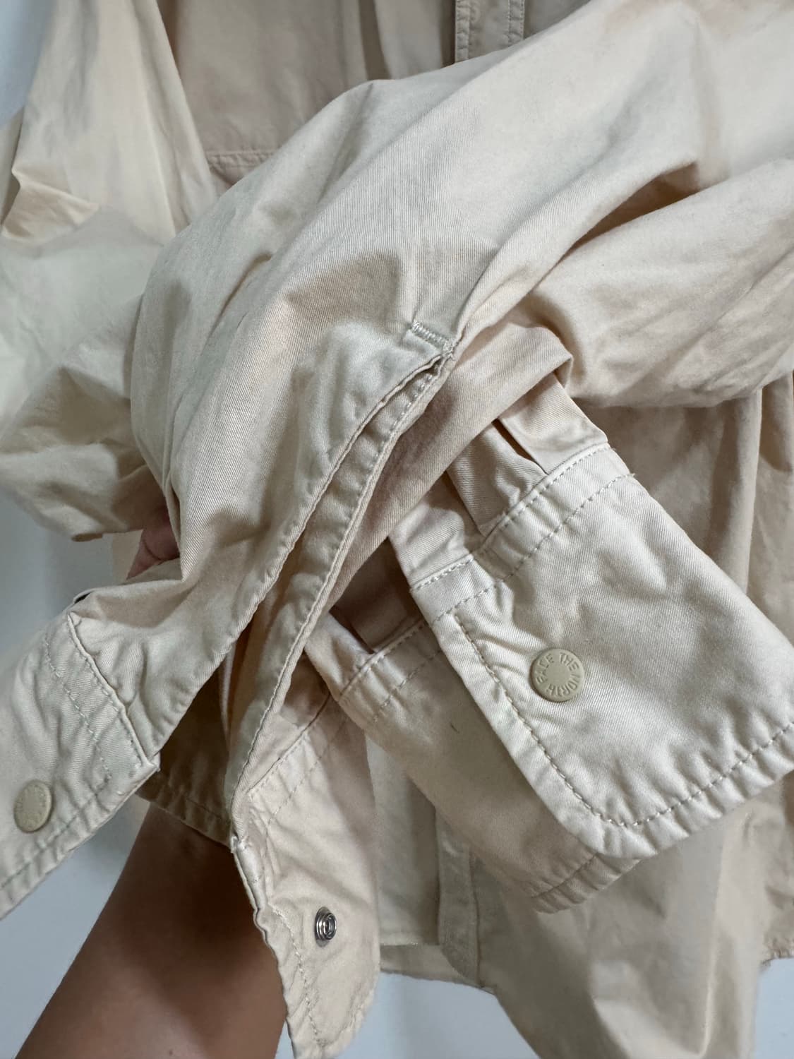 노스페이스 퍼플라벨 by나나미카 윈드셔츠 M사이즈 상품이미지8