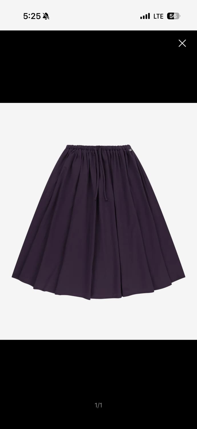 코이세이오 038 BANDING LONG SKIRT PURPLE M 상품이미지1