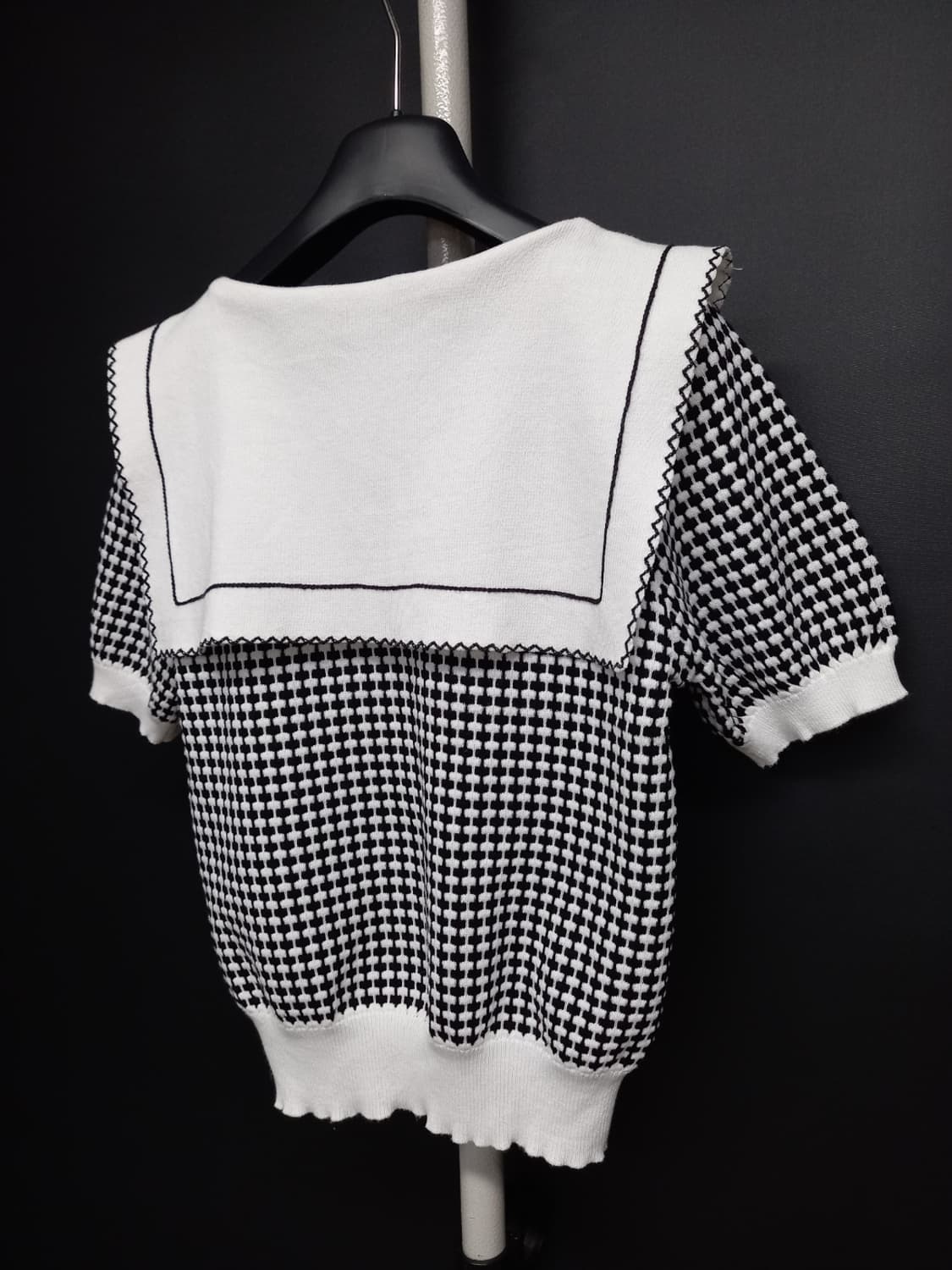 에고이스트 춘하 숏 니트블라우스 F 33-55 상품이미지5