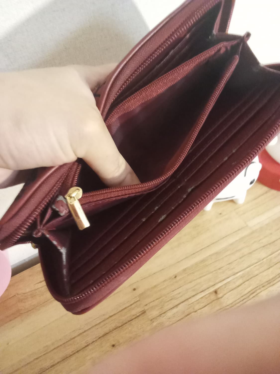 (일본정품) 일본 직구 헬로키티 레어 레드장지갑 2019 상품이미지5