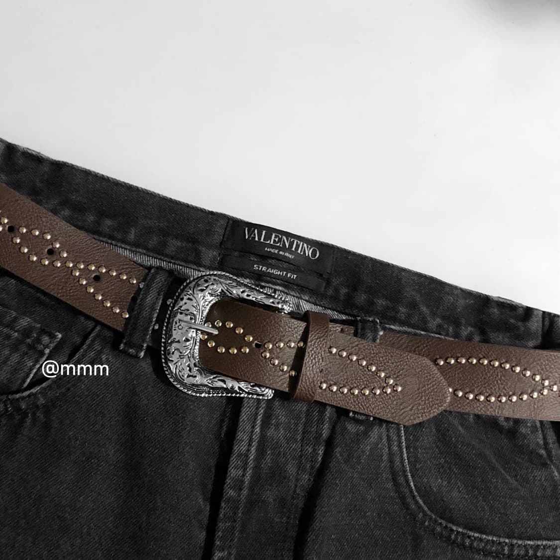 [Unisex] 웨스턴 터키석 벨트 상품이미지6