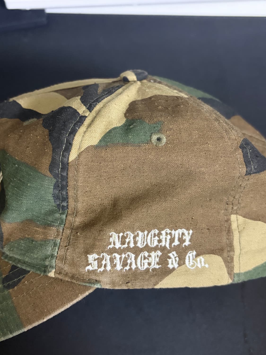 [한정판] 너티새비지 카모 캡 상품이미지2