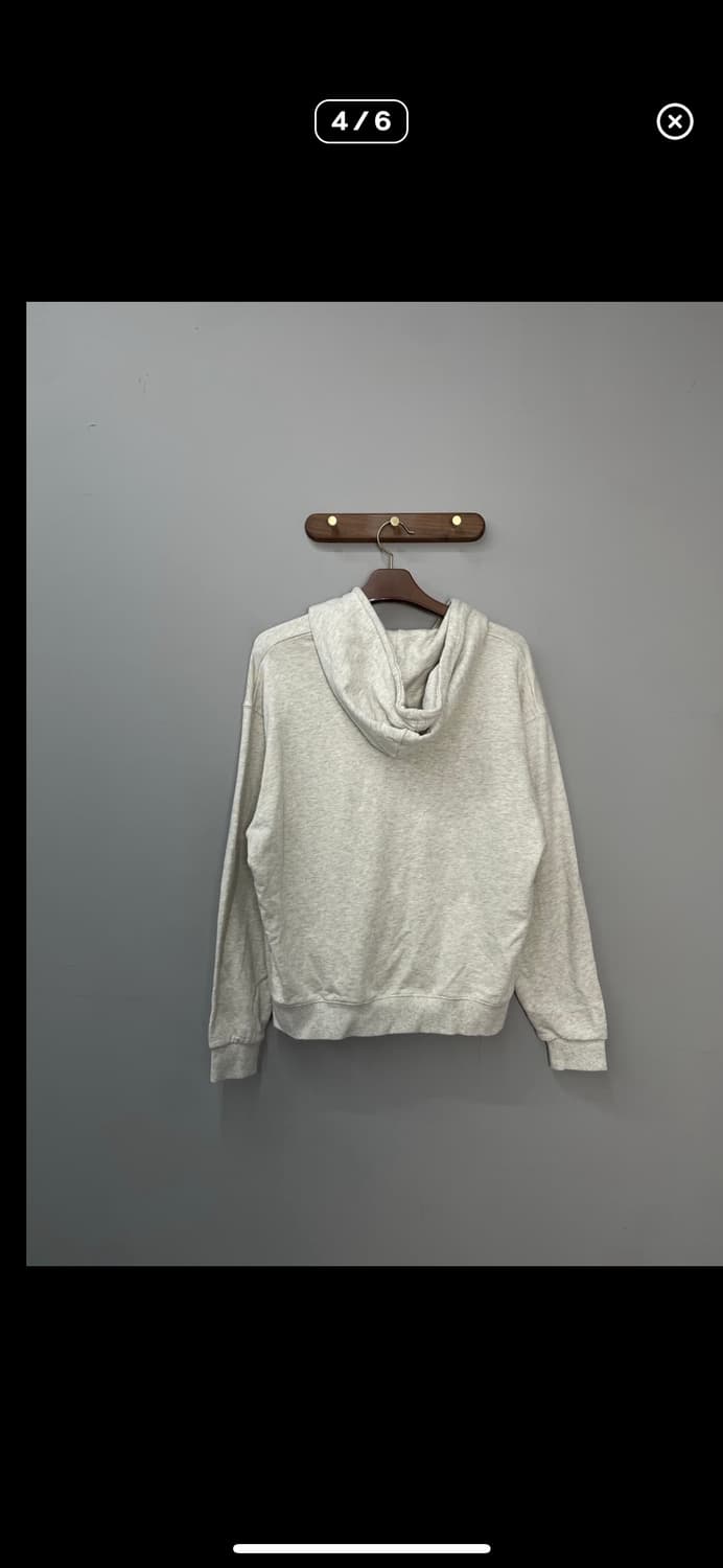 아메스 월드와이드 베이직로고 오트밀 후드집업 A2785 상품이미지4