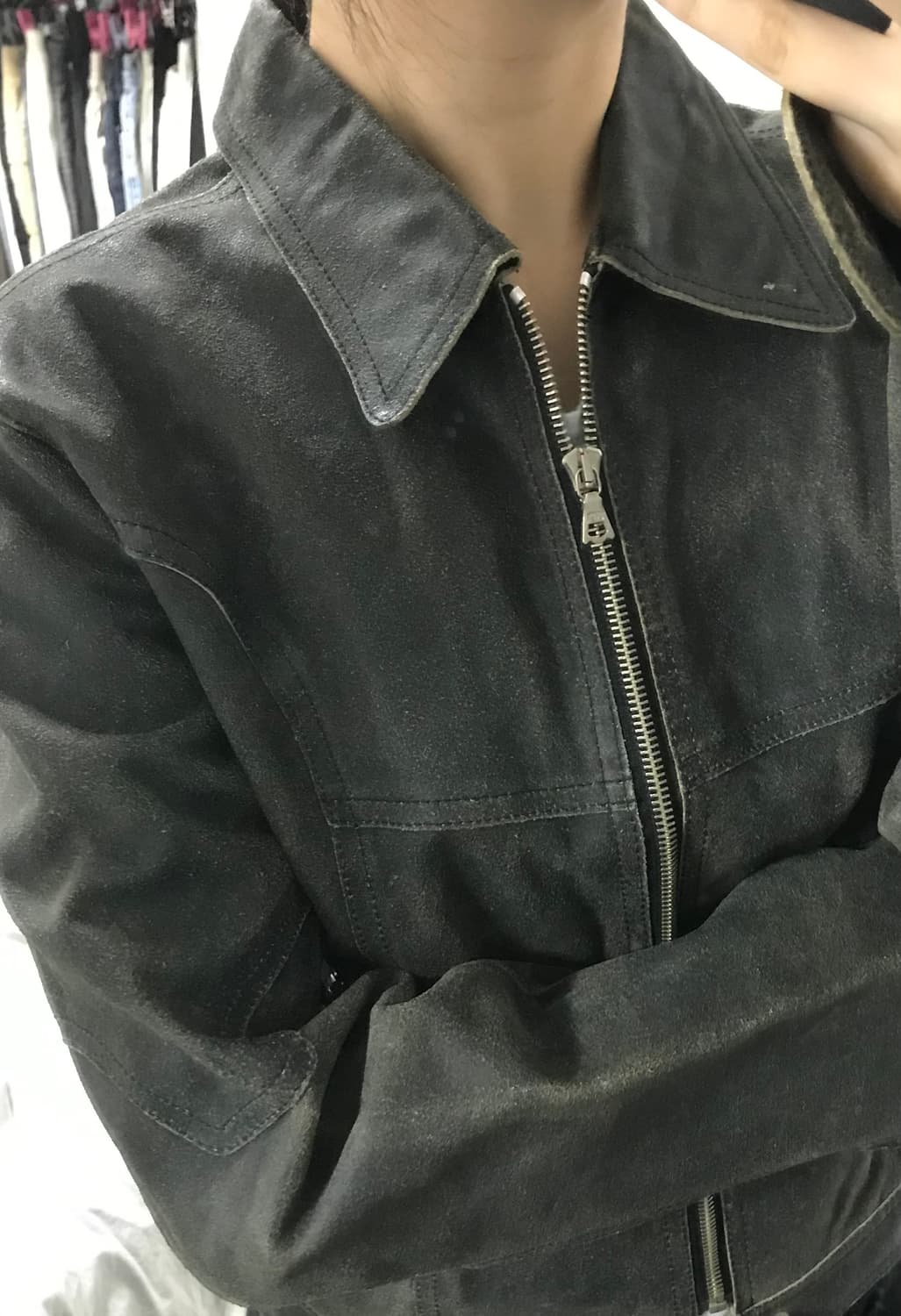 히스테릭글래머 레더자켓 상품이미지7