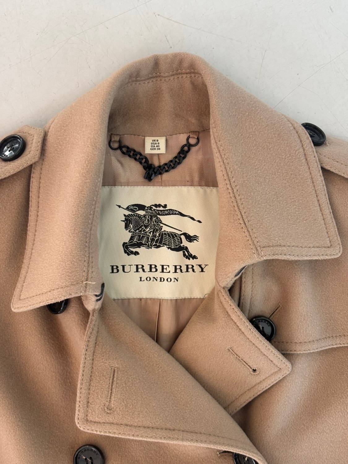 Burberry Cashmere Coat 상품이미지4