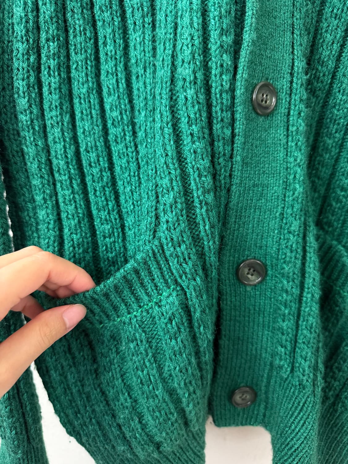 80s 요지 야마모토 Y's for men 헤비게이지 니트 가디건 상품이미지3