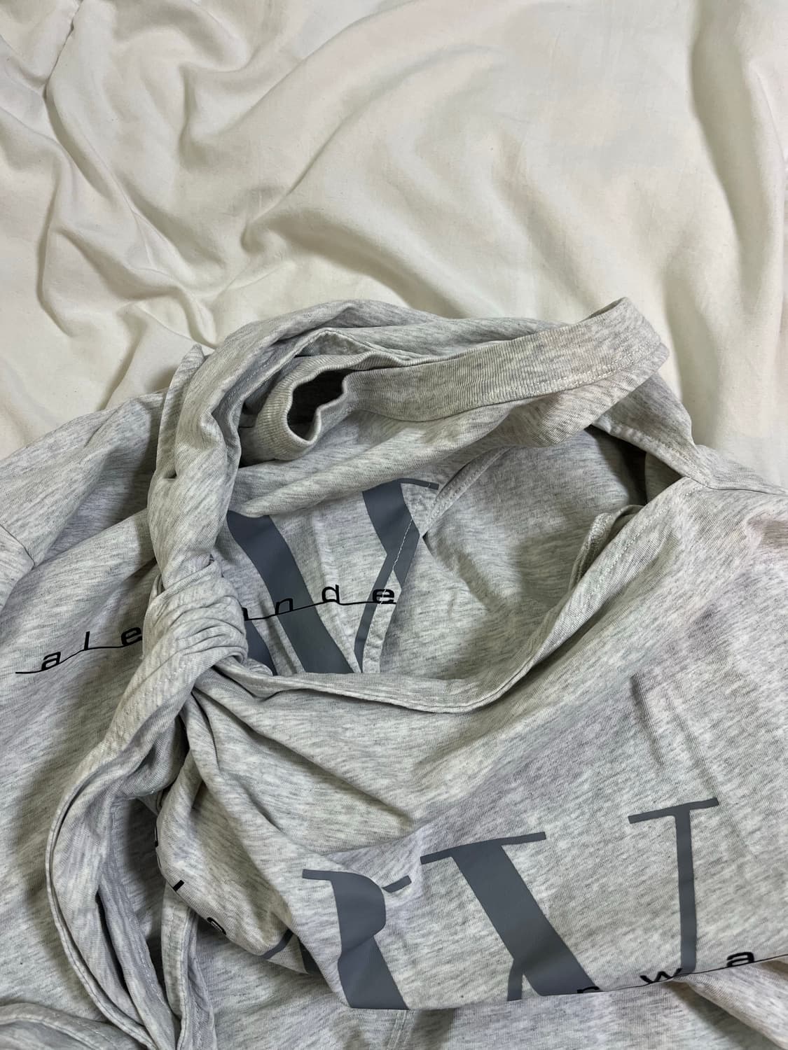 Alexanderwang 그레이 티셔츠 상품이미지5