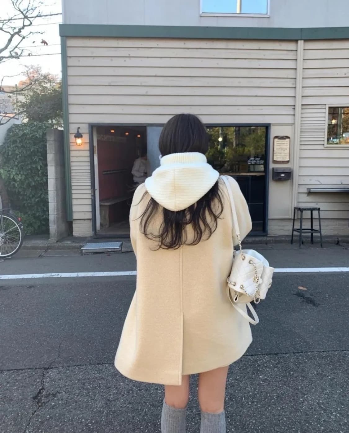 르플레인 모네 하프코트 상품이미지5