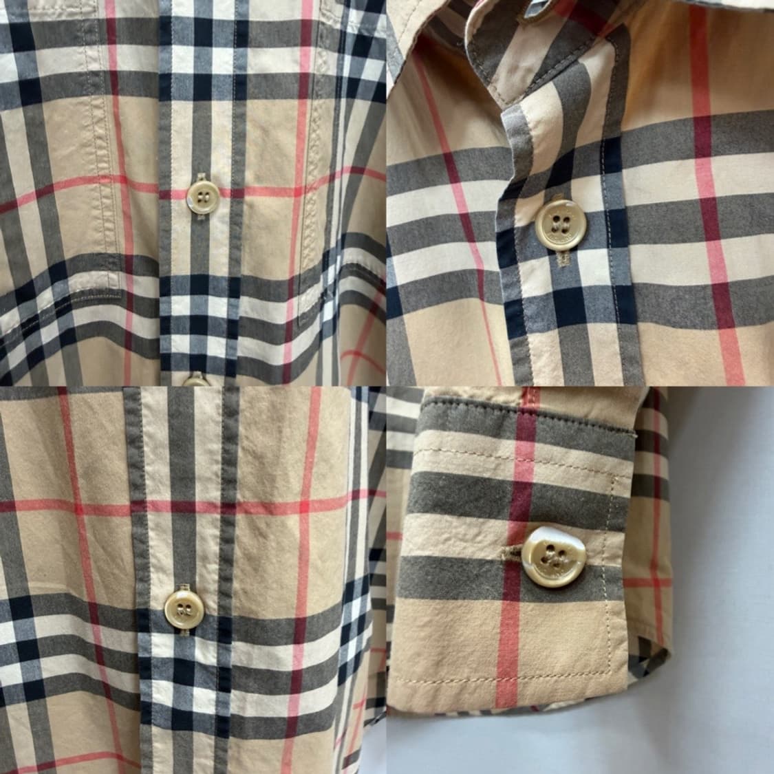 버버리 CAMERSON 로고 프린트 포플린 셔츠 ( 100~105 ) 상품이미지8