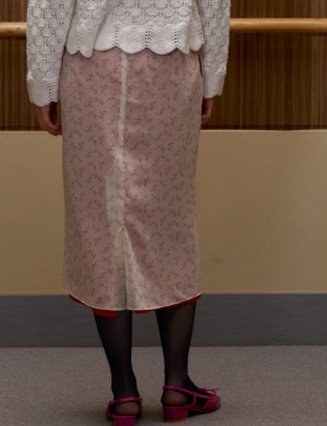 1회착) 시엔느 루이스 플라워 스커트 상품이미지4