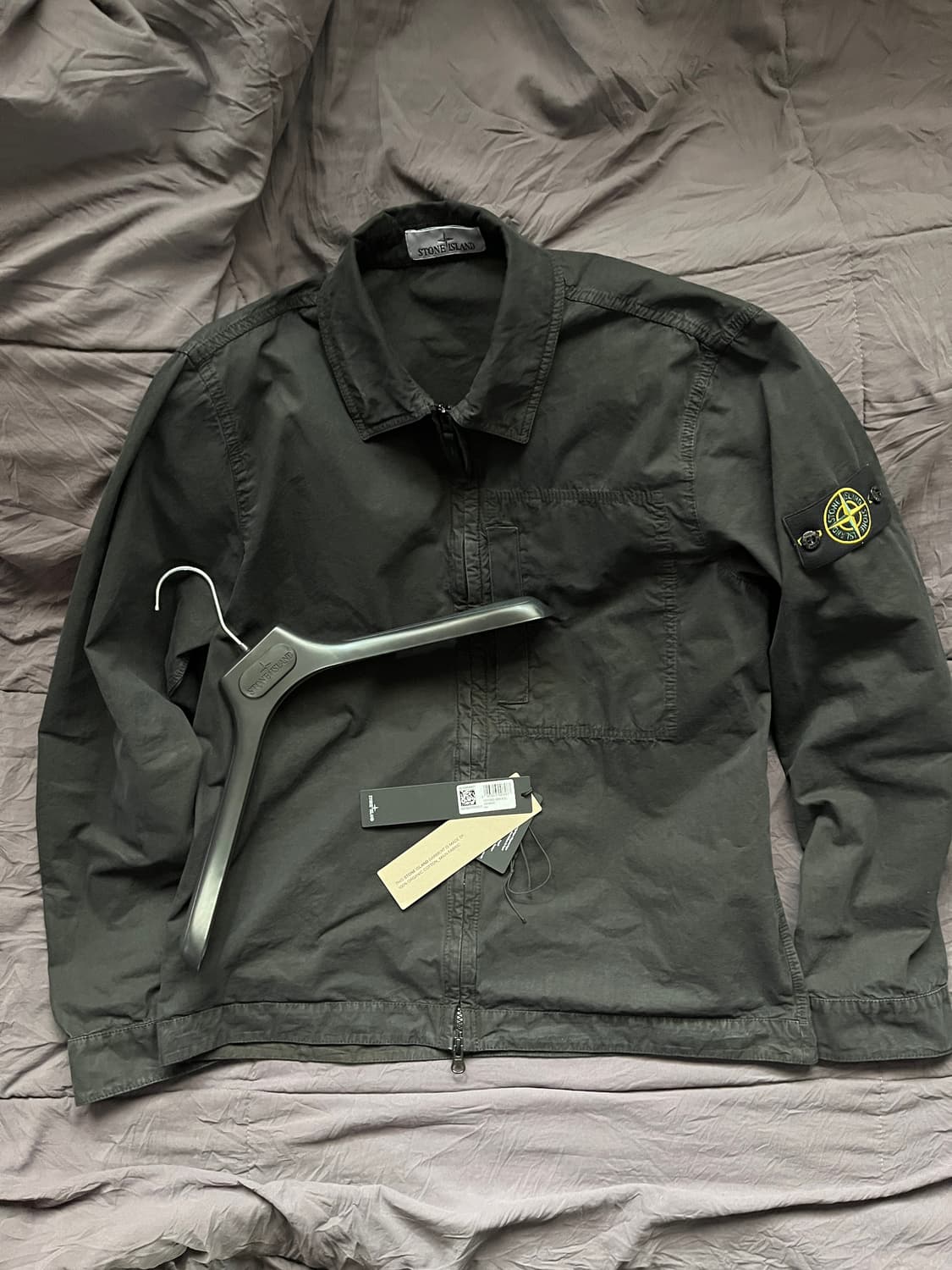 25ss 새상품 풀셋 스톤아일랜드 오버셔츠 상품이미지1