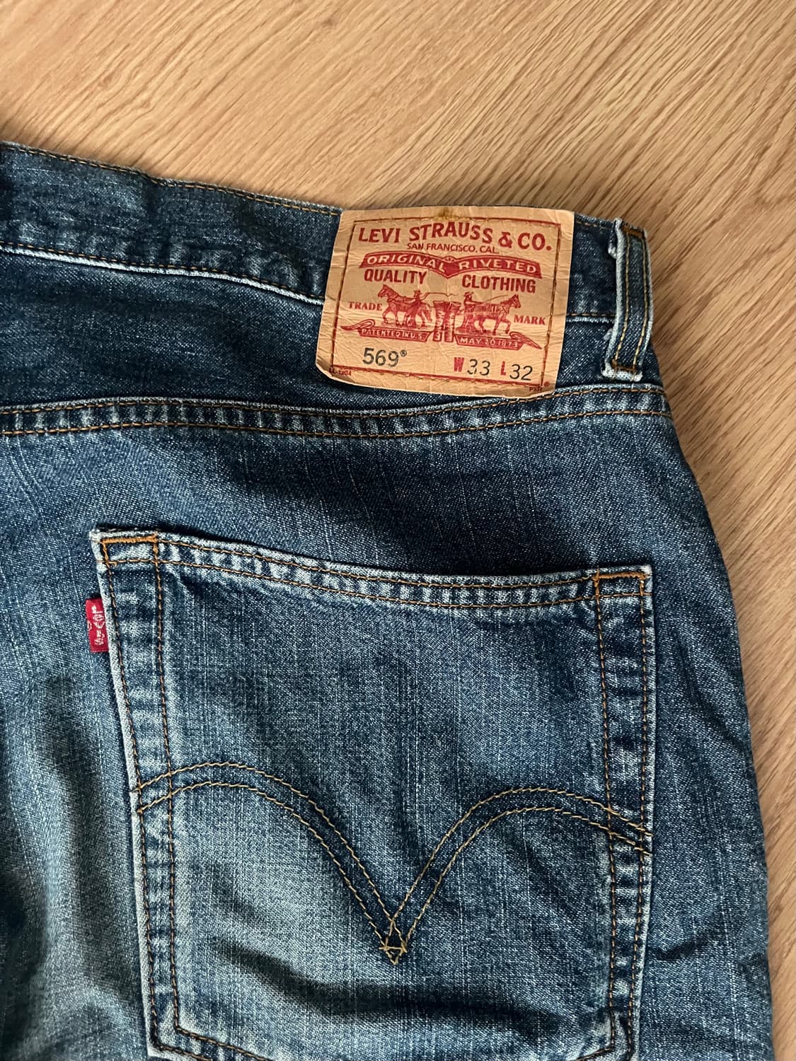 리바이스 569 33/32 상품이미지3