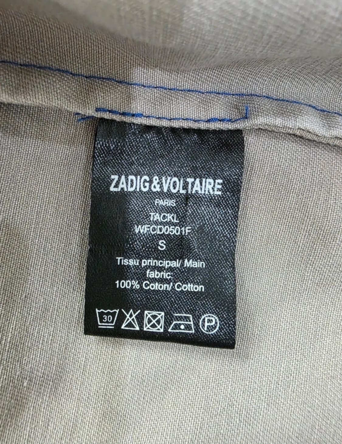 Zadig & Voltaire 쟈딕앤볼테르 가디건 재킷 ~55 상품이미지7