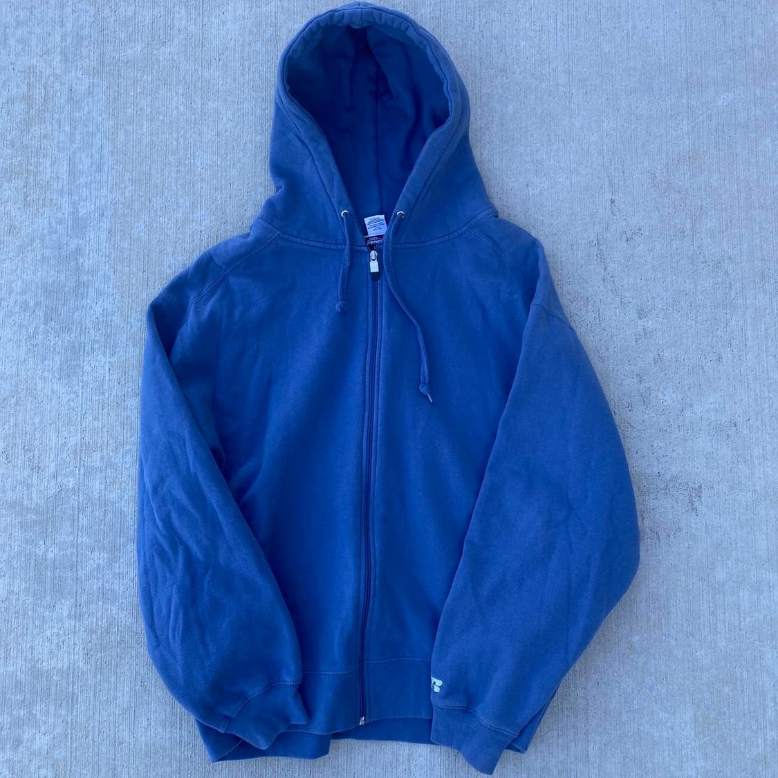 90~00s 프리미어 러셀 애슬레틱 후드집업 네이비 상품이미지1
