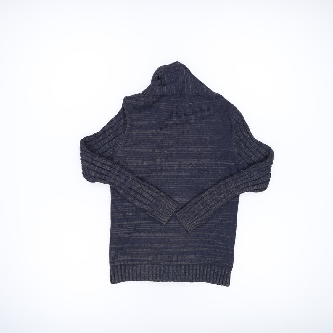 [XL] 고급 골지 니트 숄 카라 가디건 0106J 상품이미지2