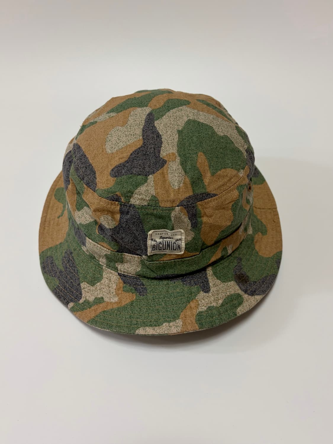 빅유니온 카모 버킷햇 상품이미지1