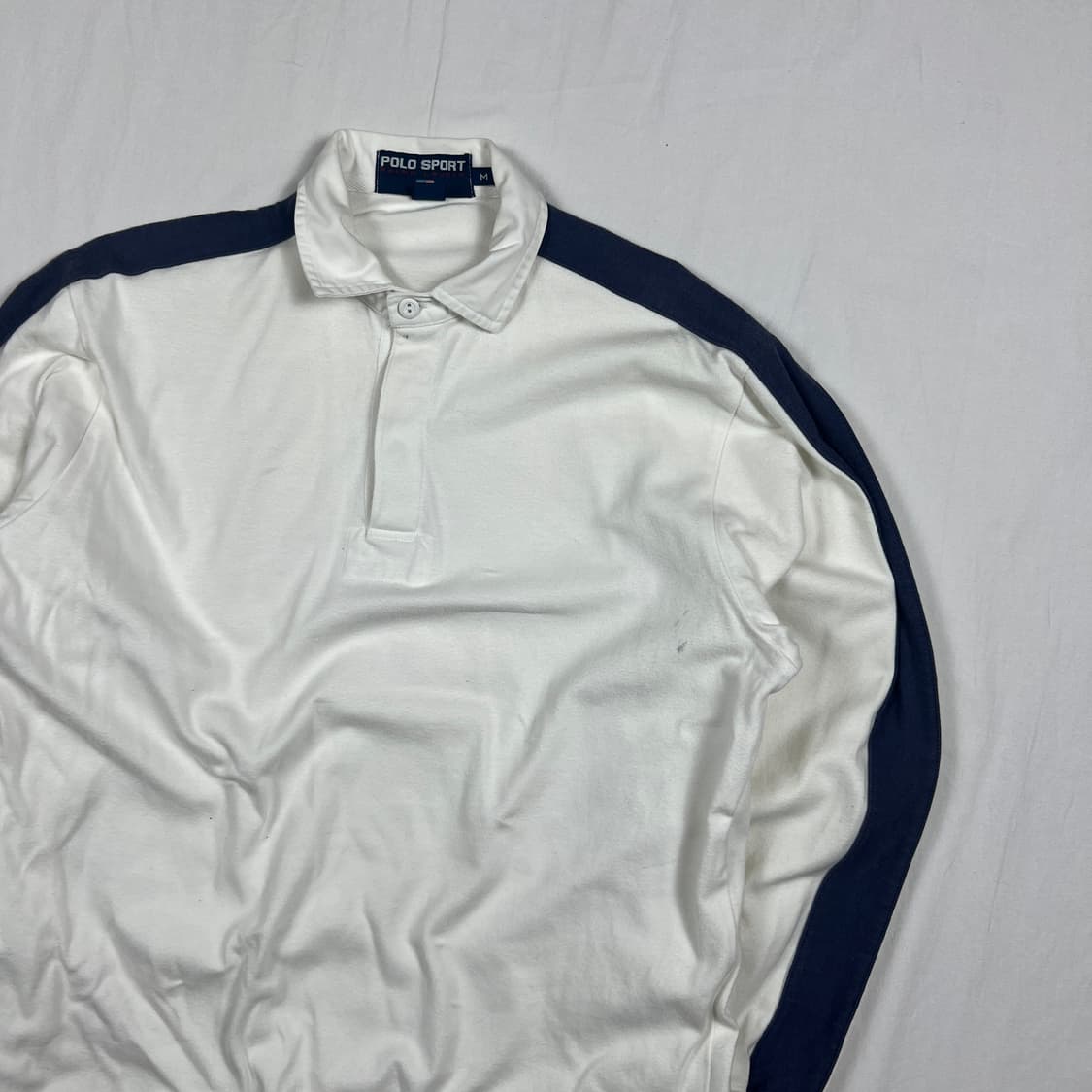 90‘s 96년도 폴로스포츠 polo sport 요트챌린지 카라긴팔티 상품이미지3