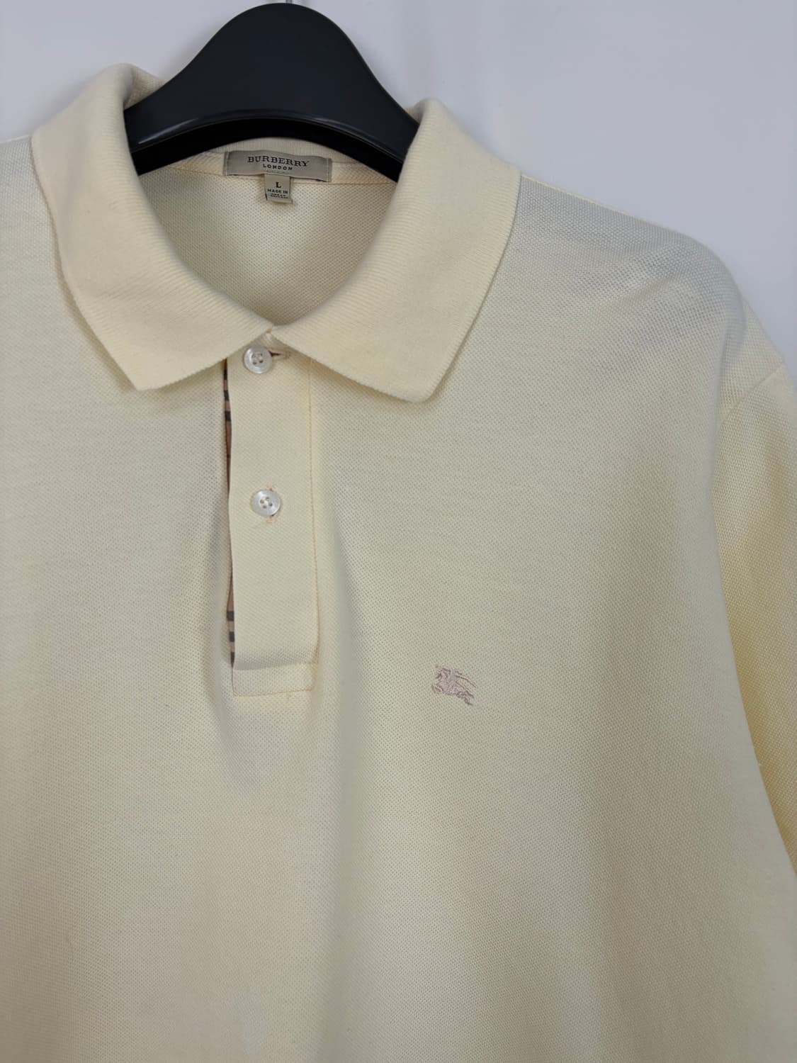 a332) 버버리 반팔 카라티 상품이미지2