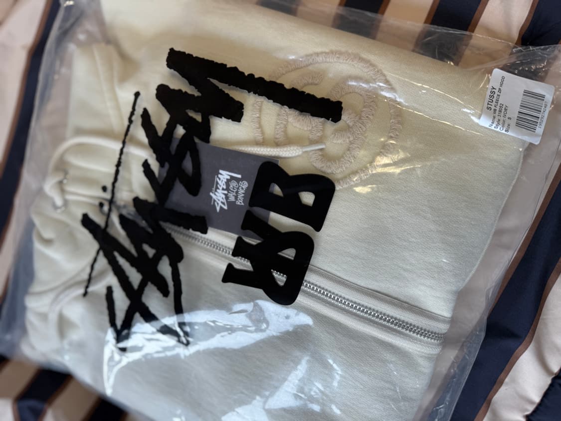 스투시 x 웨일즈 보너 후드집업 S 판매 상품이미지2