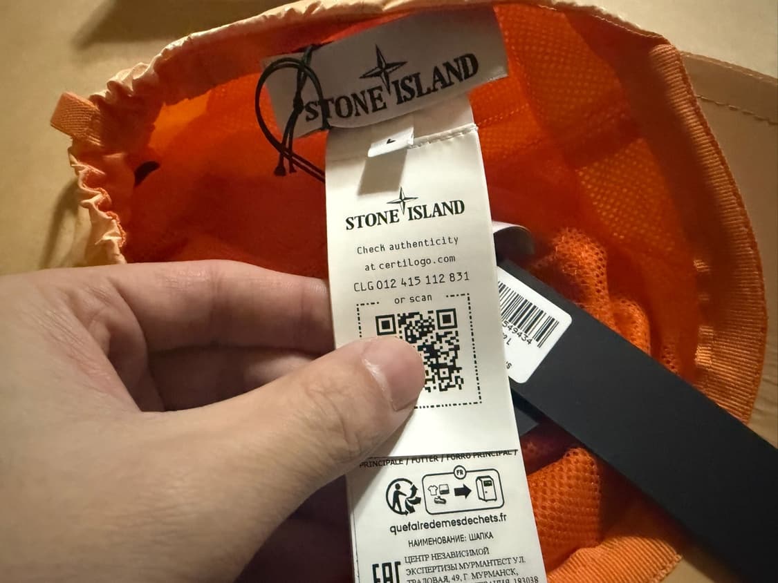 스톤아일랜드 마리나 프라스마티코 리플렉티브 캡 상품이미지5