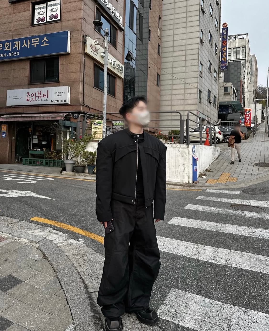 [os] 논노드 padded 패디드 크롭 라이더 자켓 상품이미지2