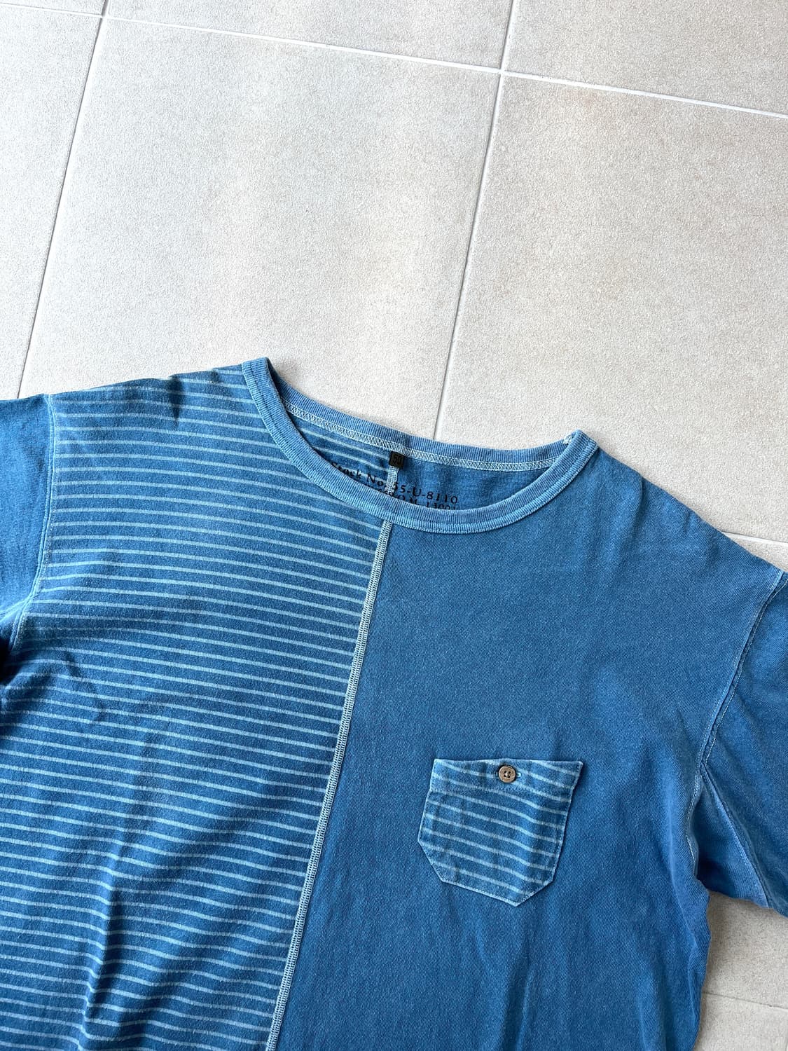 Nigel carbourn stripe t shirt 상품이미지3